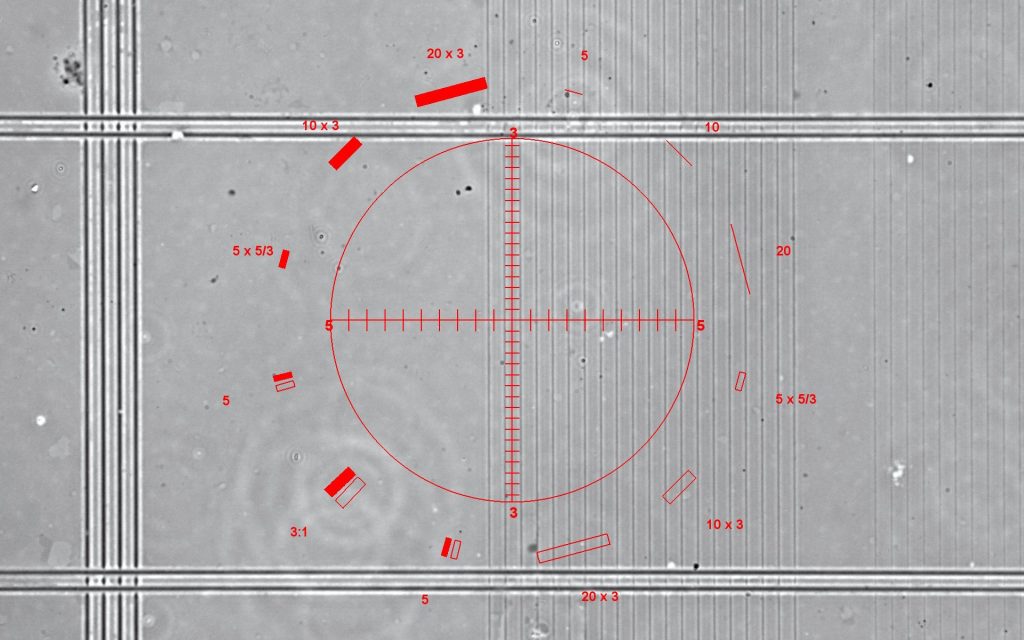 HSE/NPL Band NO.1, 2 와 Walton/Beckett Reticle