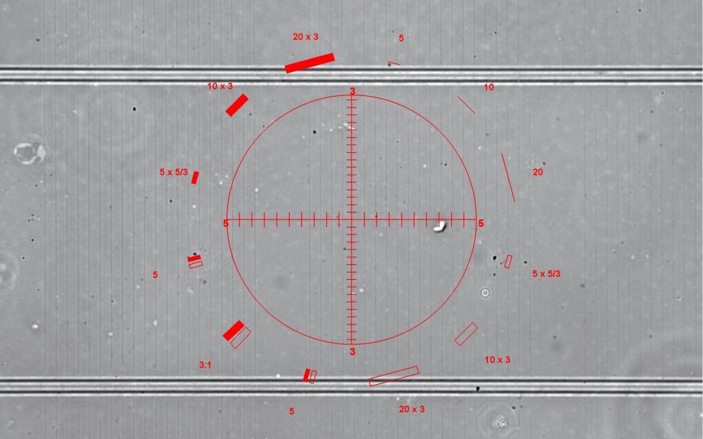 HSE/NPL Band NO.3, 4, 5 와 Walton/Beckett Reticle